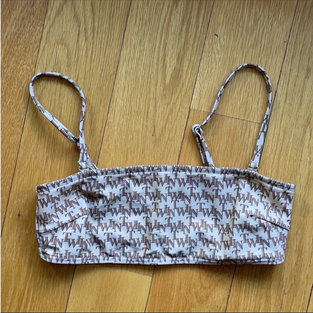 TWIIN Ego Bikini Bandeau Top V Cut Bottom Medium - Picture 5 of 10
